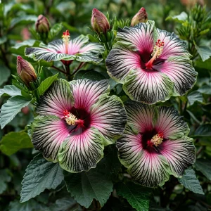 Гибискус Амбер Лайт купить по цене от 490р. в интернет-магазине «Посадика» с доставкой почтой в в Ясныйе и по всей России – [изображение №1].