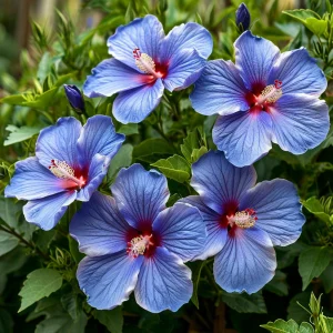 Гибискус садовый Блуминг Квин купить по цене от 259р. в интернет-магазине «Посадика» с доставкой почтой в в Ясныйе и по всей России – [изображение №1].