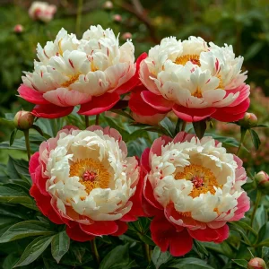 Пион Коралловый Каскад купить по цене от 490р. в интернет-магазине «Посадика» с доставкой почтой в в Ясныйе и по всей России – [изображение №1].