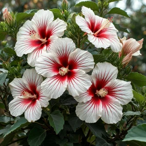 Гибискус Рэд Элеганс купить по цене от 380р. в интернет-магазине «Посадика» с доставкой почтой в в Ясныйе и по всей России – [изображение №1].