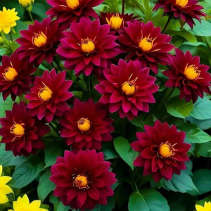 Георгин Вуцапо купить по цене от 327р. в интернет-магазине «Посадика» с доставкой почтой в в Ясныйе и по всей России – [изображение №1].